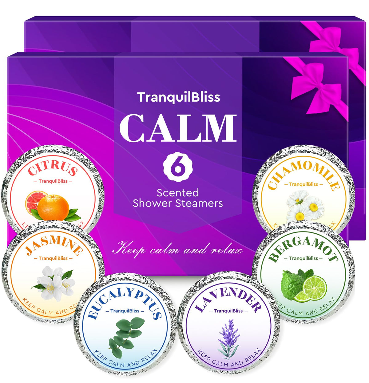 TranquilBliss lavanda: tableta de ducha para relajación y aroma duradero