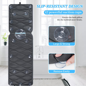 Lavable a máquina con bolsa de lavandería incluida de TranquilRelax