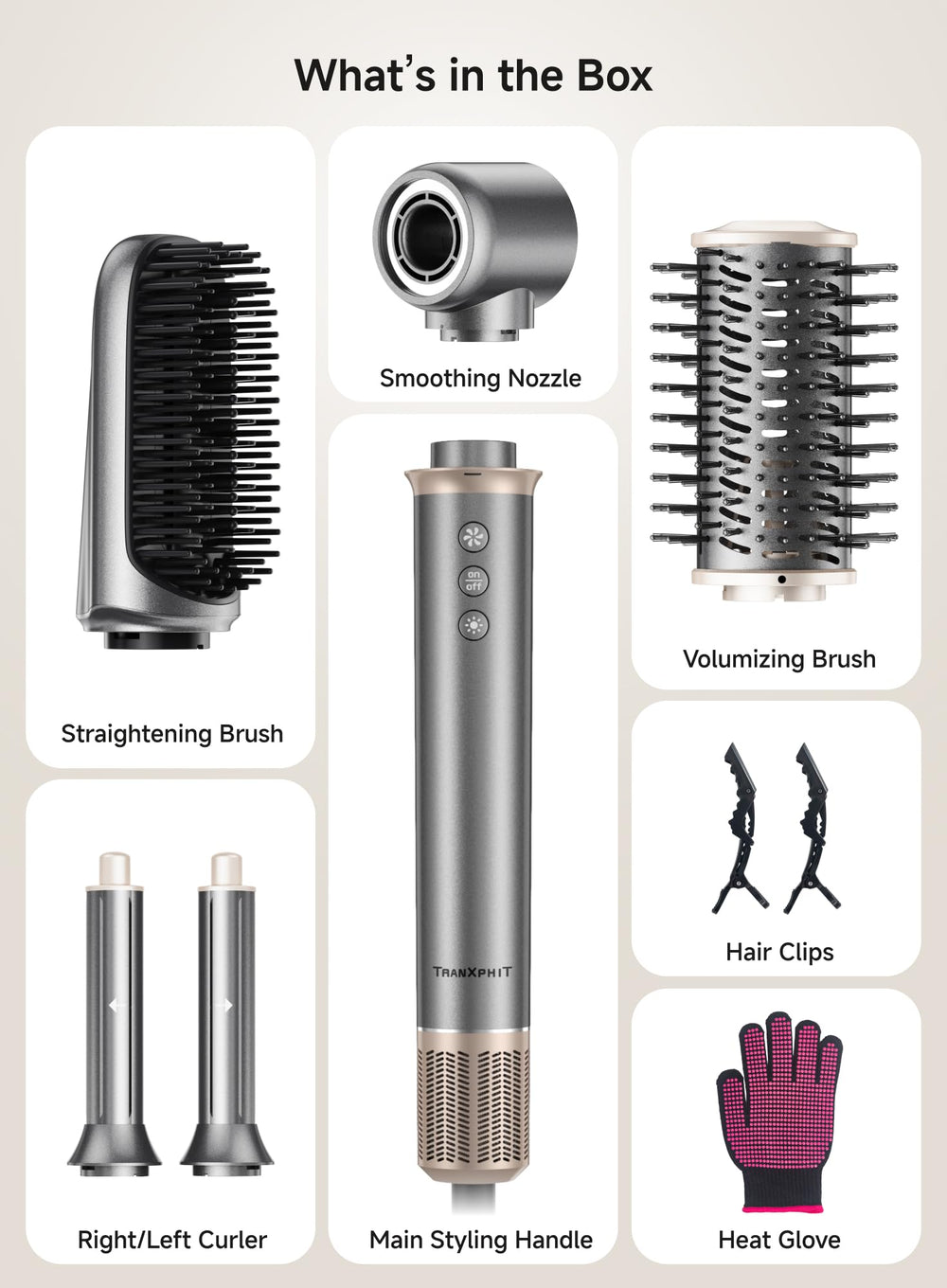 TRANXPHIT resultados profesionales en casa para distintos estilos de cabello