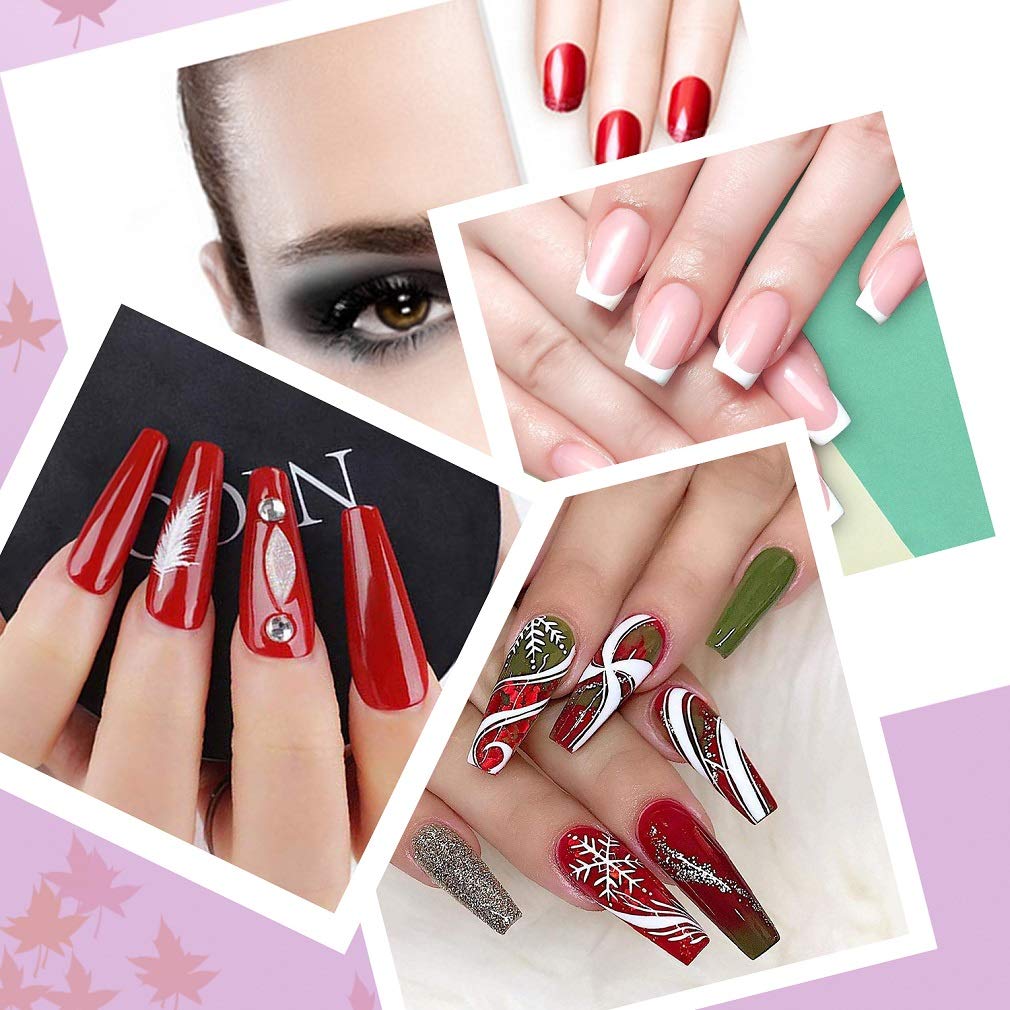 Lima de uñas Treamlyn alta calidad para uñas naturales y artificiales