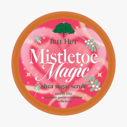 Tree Hut Mistletoe Magic Scrub con textura granulada para pulir la piel