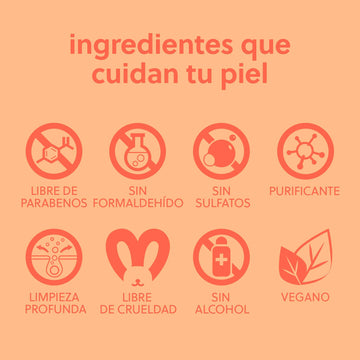 Tree Hut exfoliante de piña y papaya: fragancia frutal para la rutina de cuidado.