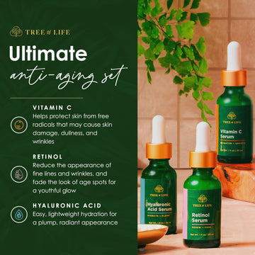 Tree of Life Dry sensitive-skin friendly trio cares for calm, hydrated skin.
