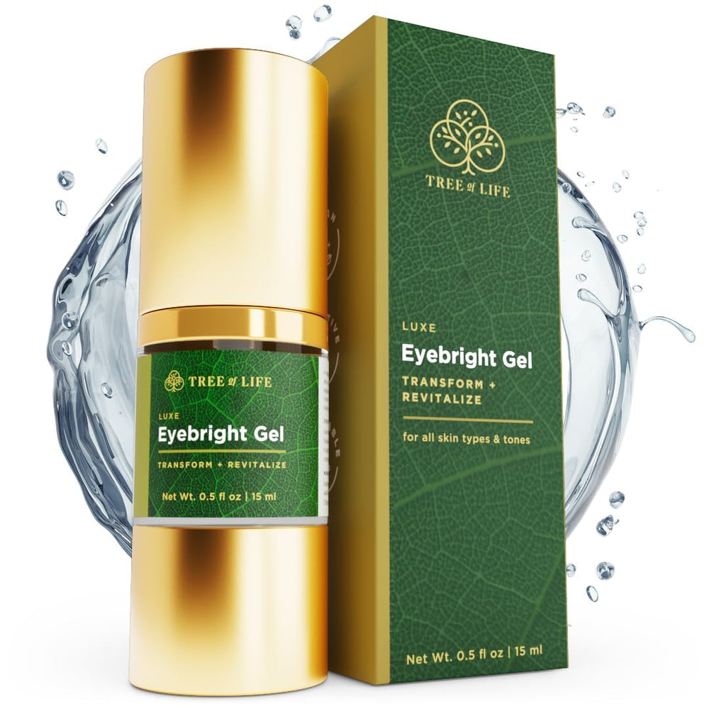 Tree of Life Beauty gel para ojos hidrata y suaviza arrugas finas.