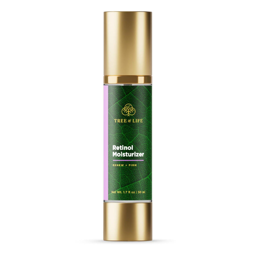 Tree of Life Beauty Moisturizer con bomba airless facilita la dosificación y evita residuo.
