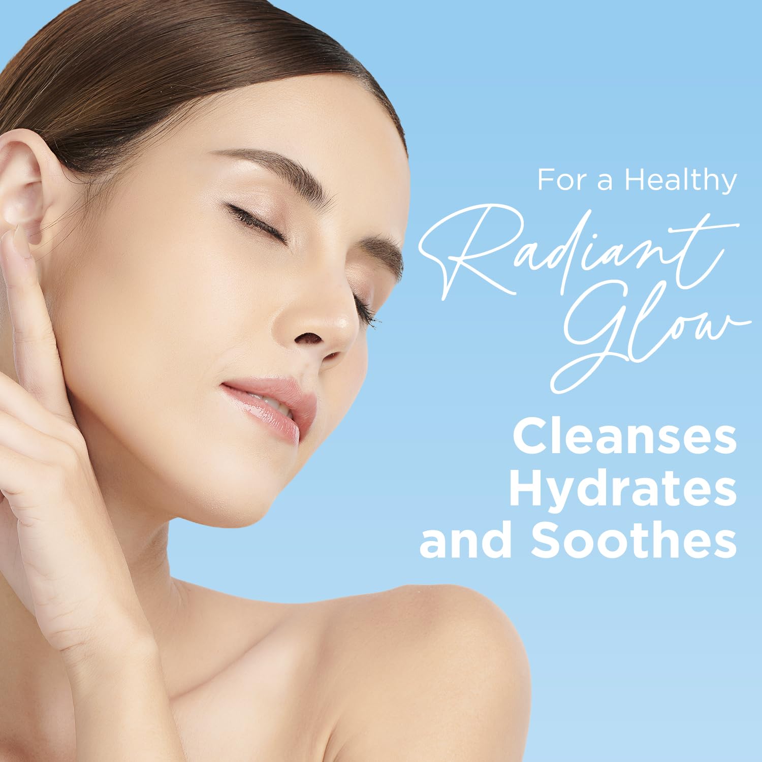 Textura ligera y refrescante de Tree of Life Beauty para limpieza.