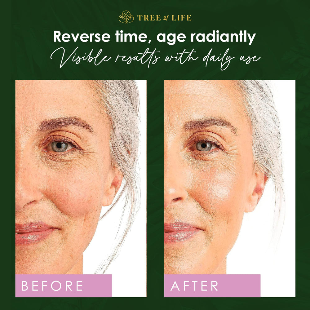 Tree of Life Beauty sérum retinol texture soyeuse – pénètre rapidement.