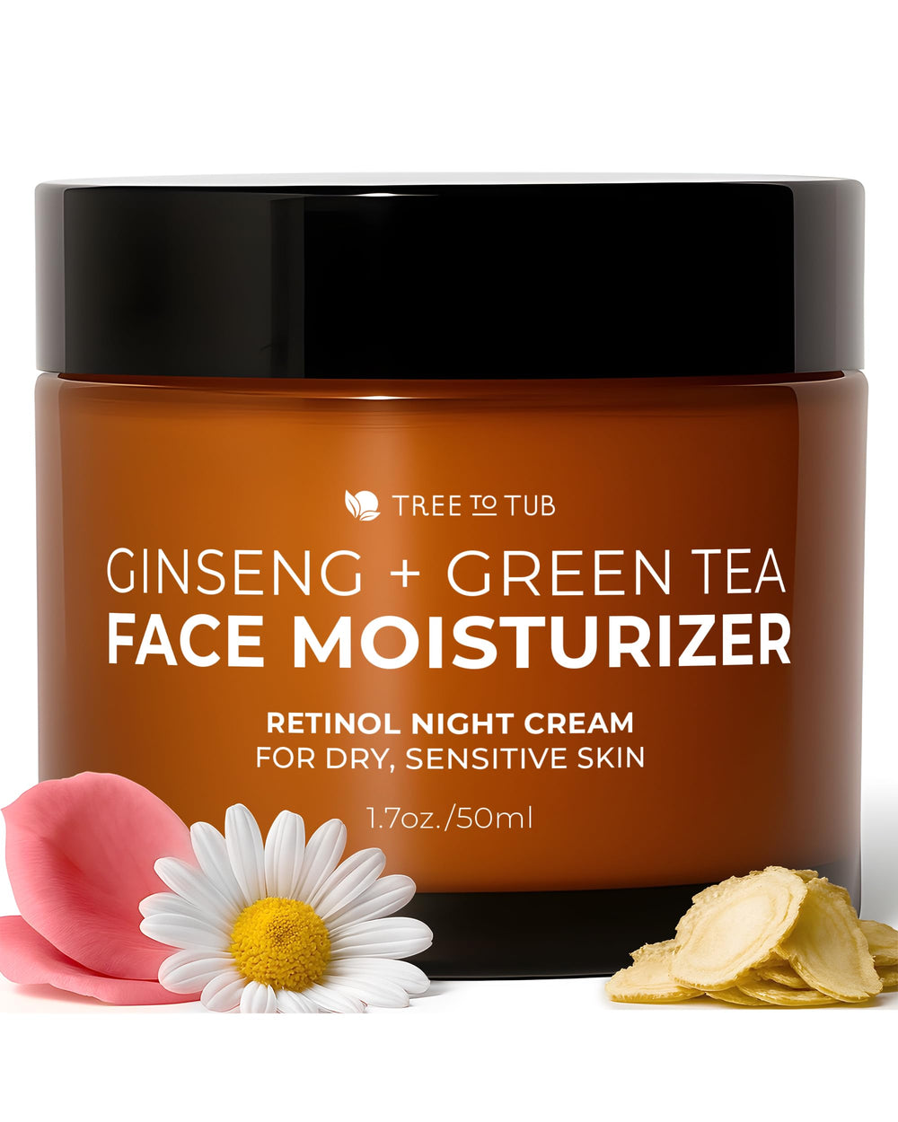 Tree to Tub Retinol crema noche rostro: ayuda a suavizar líneas finas durante la noche