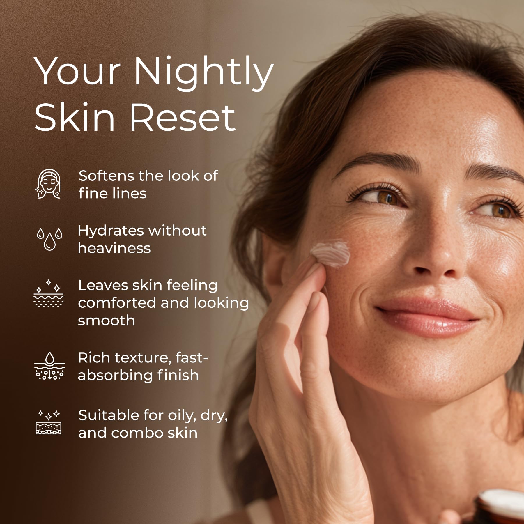 Tree to Tub vitamina A y E cuida nocturnamente piel sensible