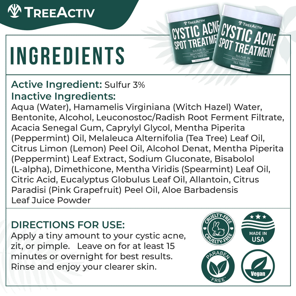 TreeActiv Aloe calma piel sensible durante el tratamiento