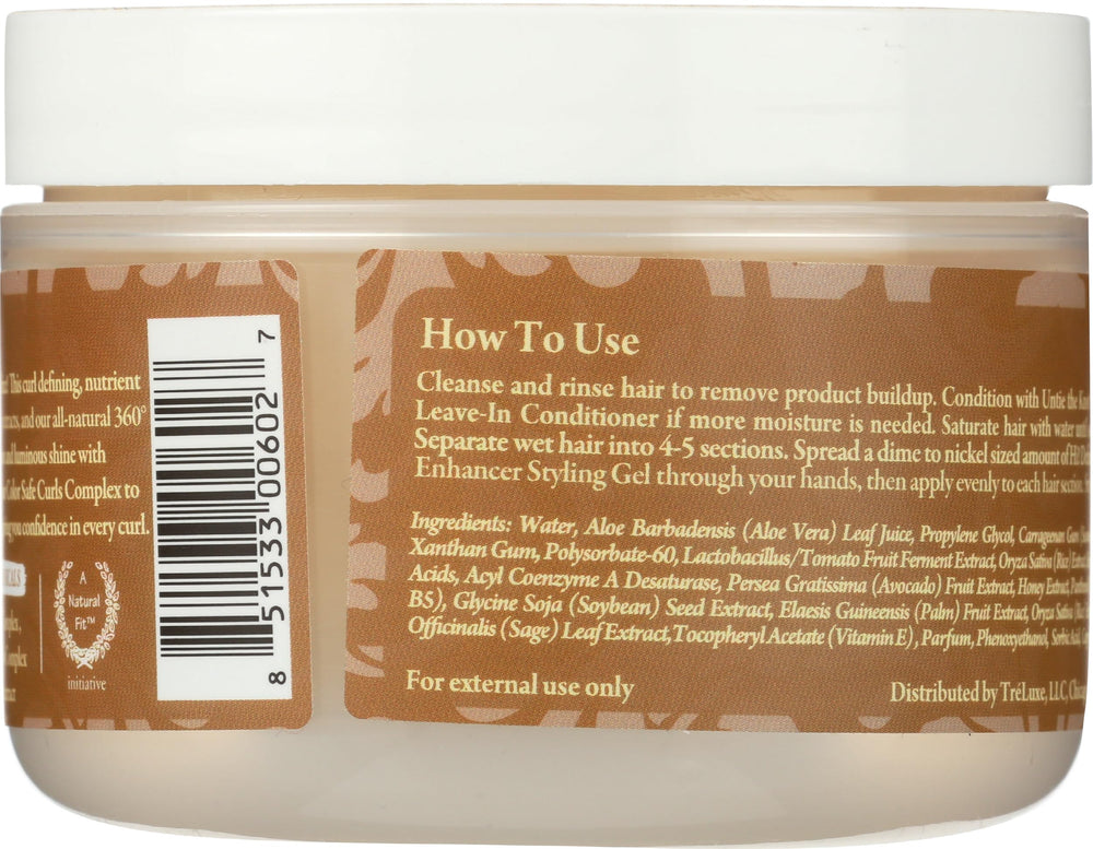 TRELUXE Definición de rizos con gel: textura ligera para peinados fluidos.