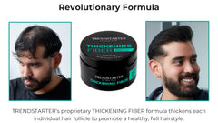 Aplicación a mano de TRENDSTARTER para añadir volumen y fijación media.