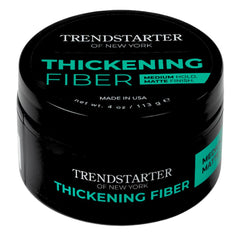 TRENDSTARTER Fibra Engrosadora: envase de 4 oz para engrosar el cabello.