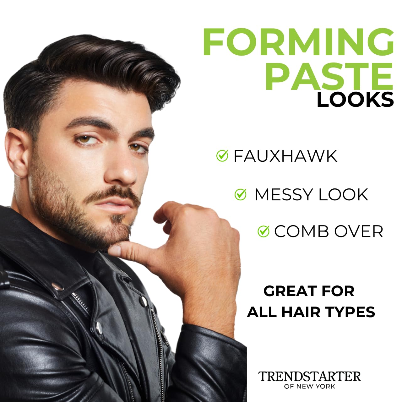 TRENDSTARTER Forming Paste hecho en EE.UU. garantiza calidad y durabilidad