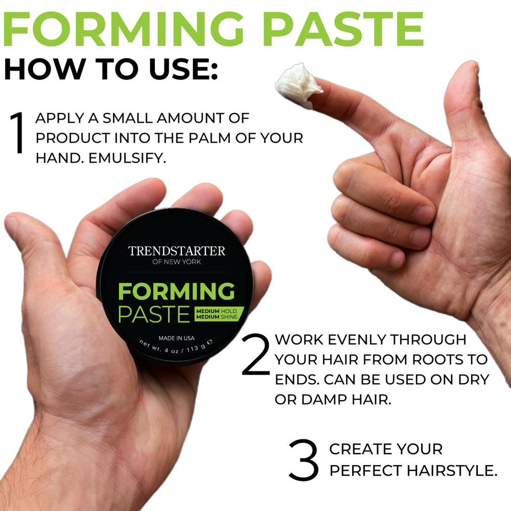 TRENDSTARTER Forming Paste ingredientes premium que cuidan el cabello