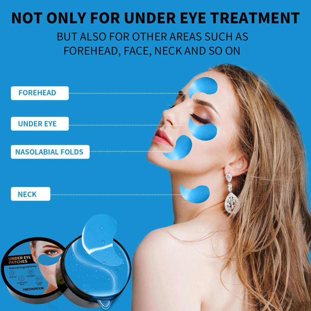Treondexir cooling eye mask provides a refreshing, brightening feel around the eyes.