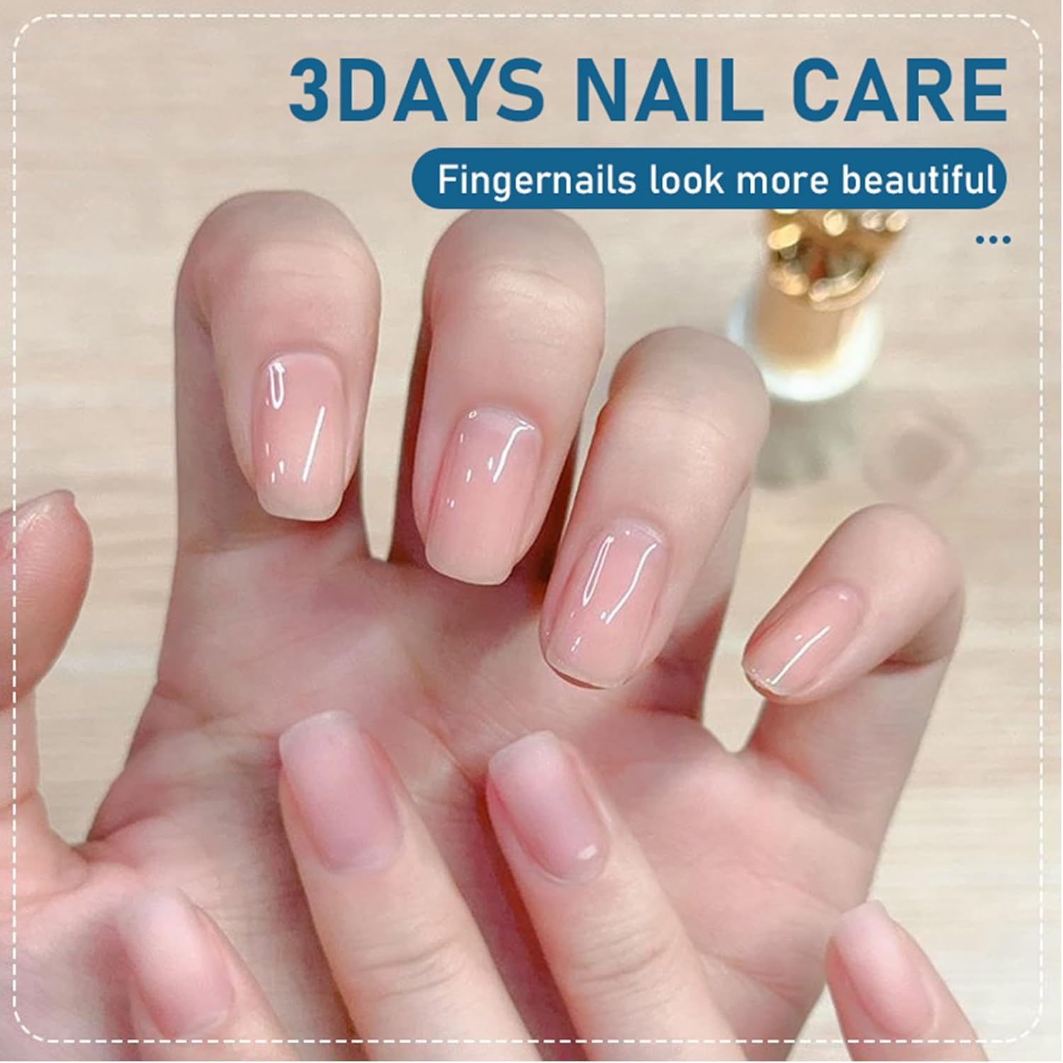 3 Days Nail Care aplicación en cutículas hidrata suavemente