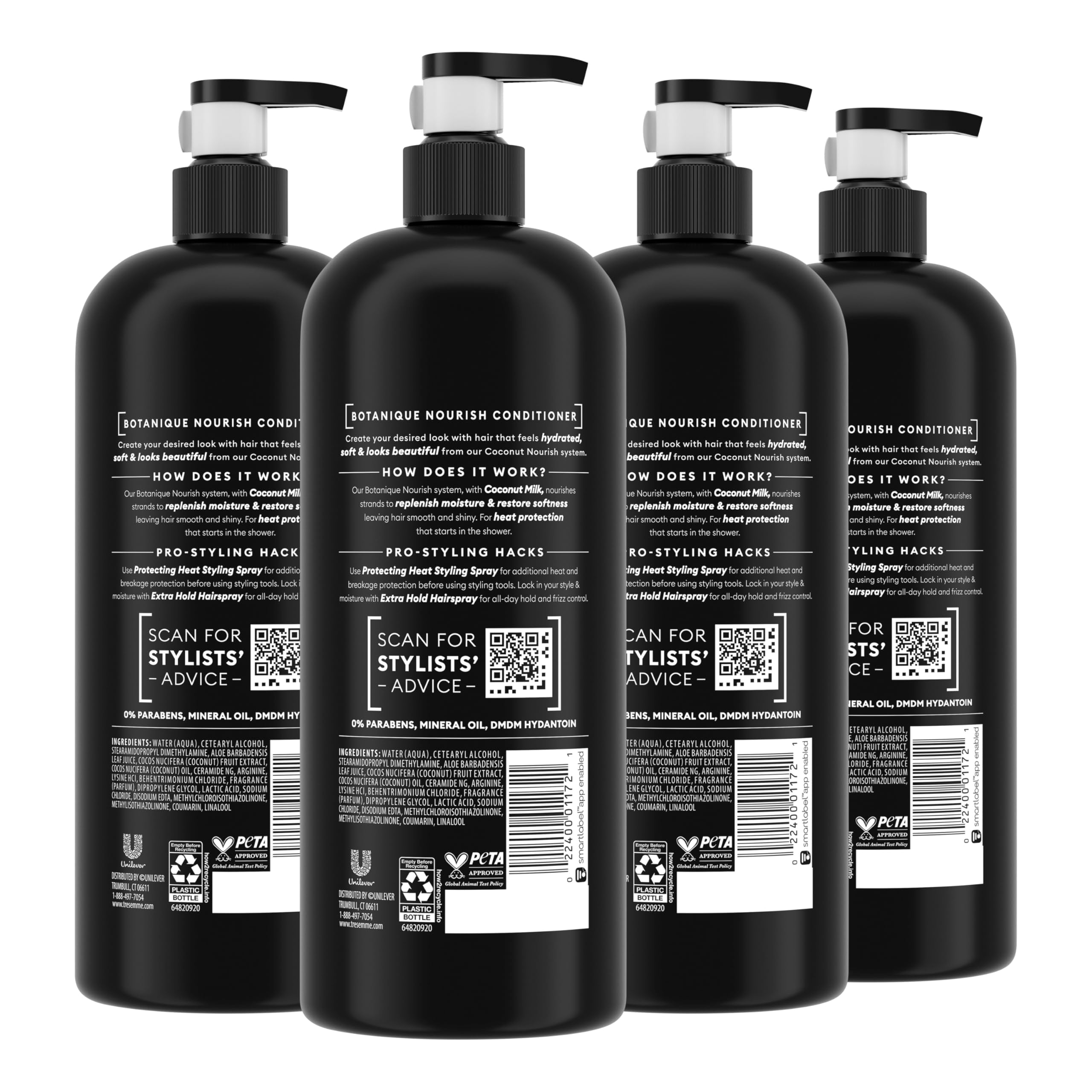 TRESemmé Botanique Nourish: leche de coco para hidratación profunda del cabello