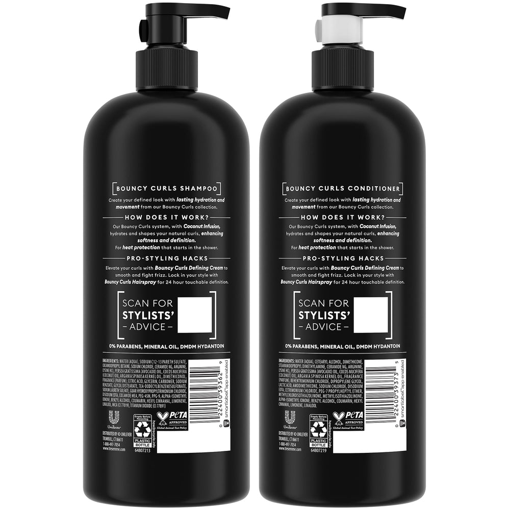 Après-shampoing TRESemmé Bouncy Curls démêlant et défini les boucles