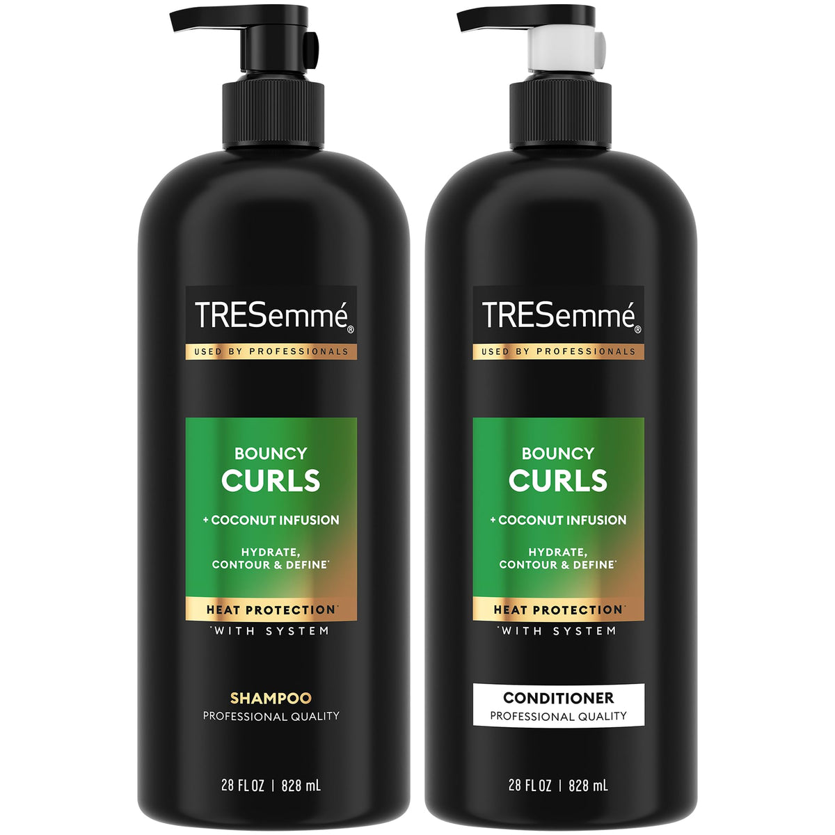 Shampoing TRESemmé Bouncy Curls pour des boucles hydratées et définies