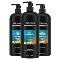 TRESemmé Champú Sedoso Anti-Frizz en botella, controla el frizz desde la ducha