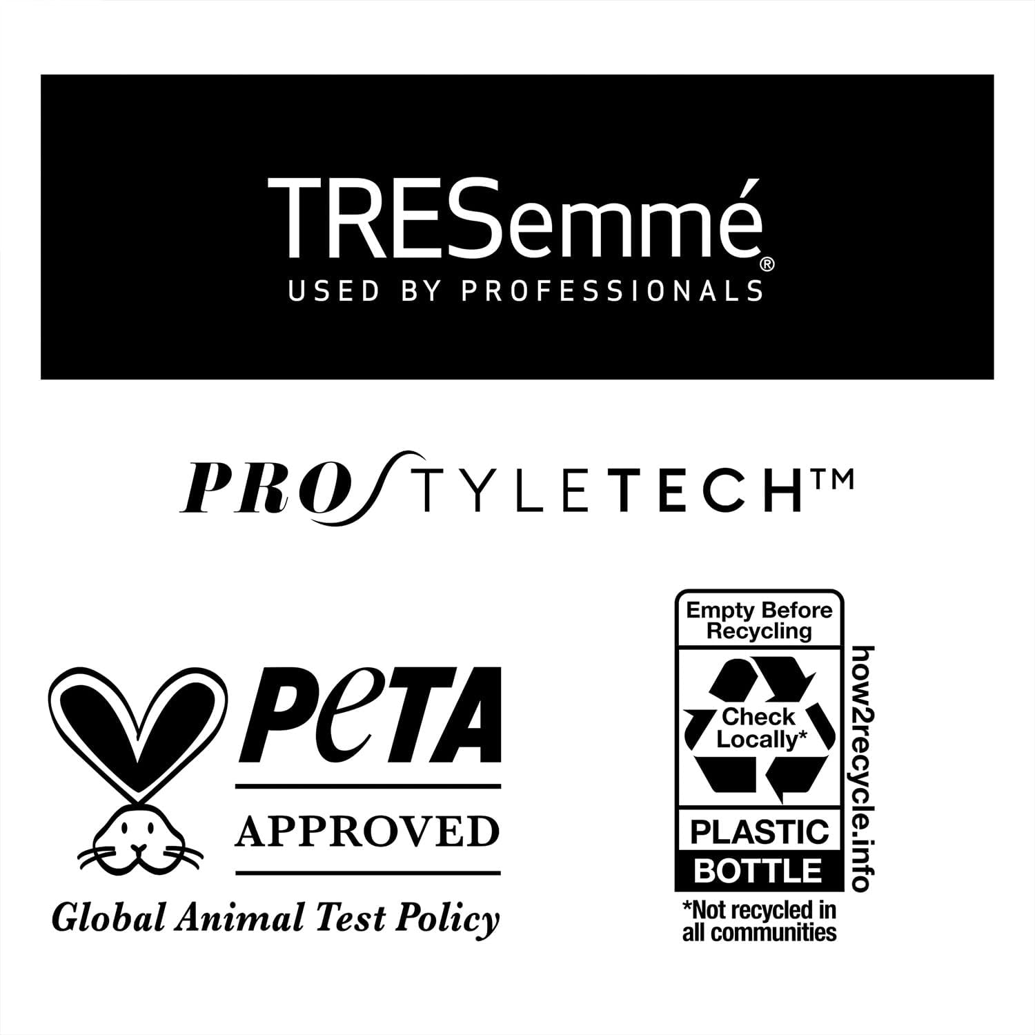 Control de frizz 24h con TRESemmé para cabello suave.