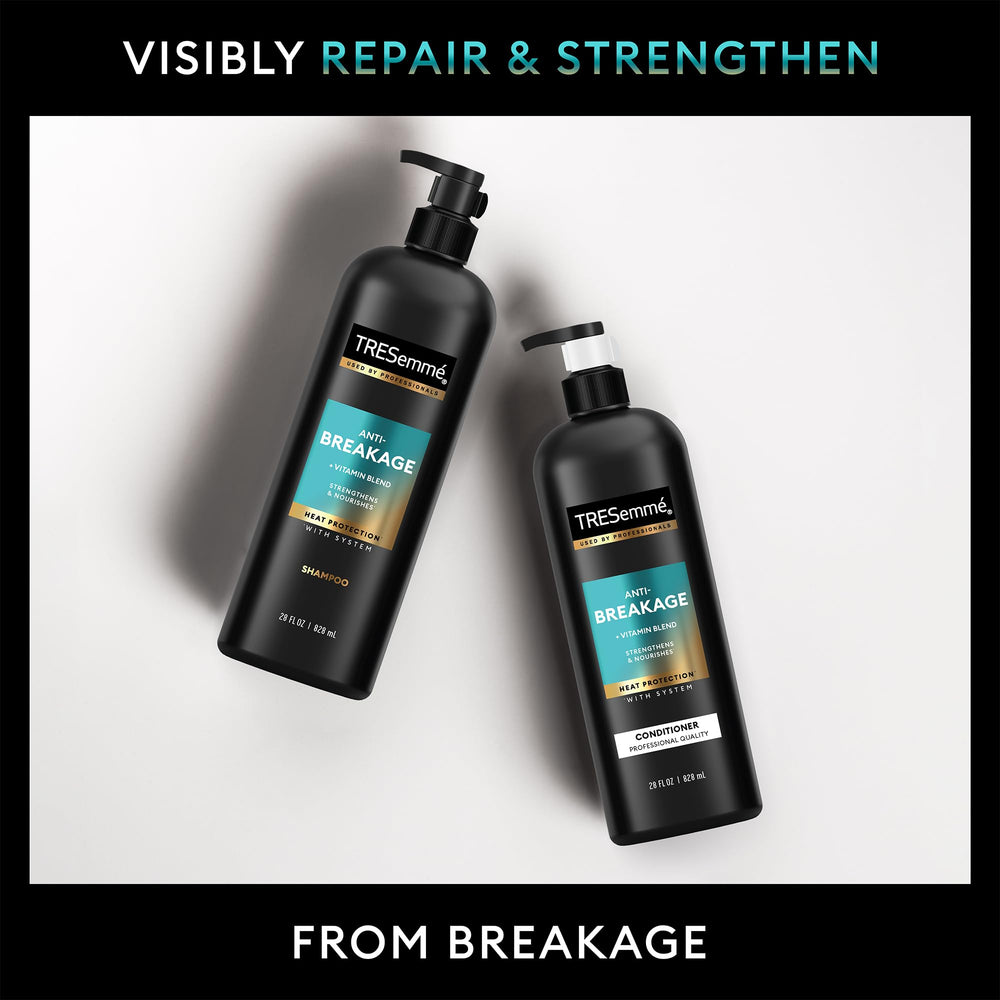 TRESemmé Cruelty-Free logo on packaging communicates ethical choice.