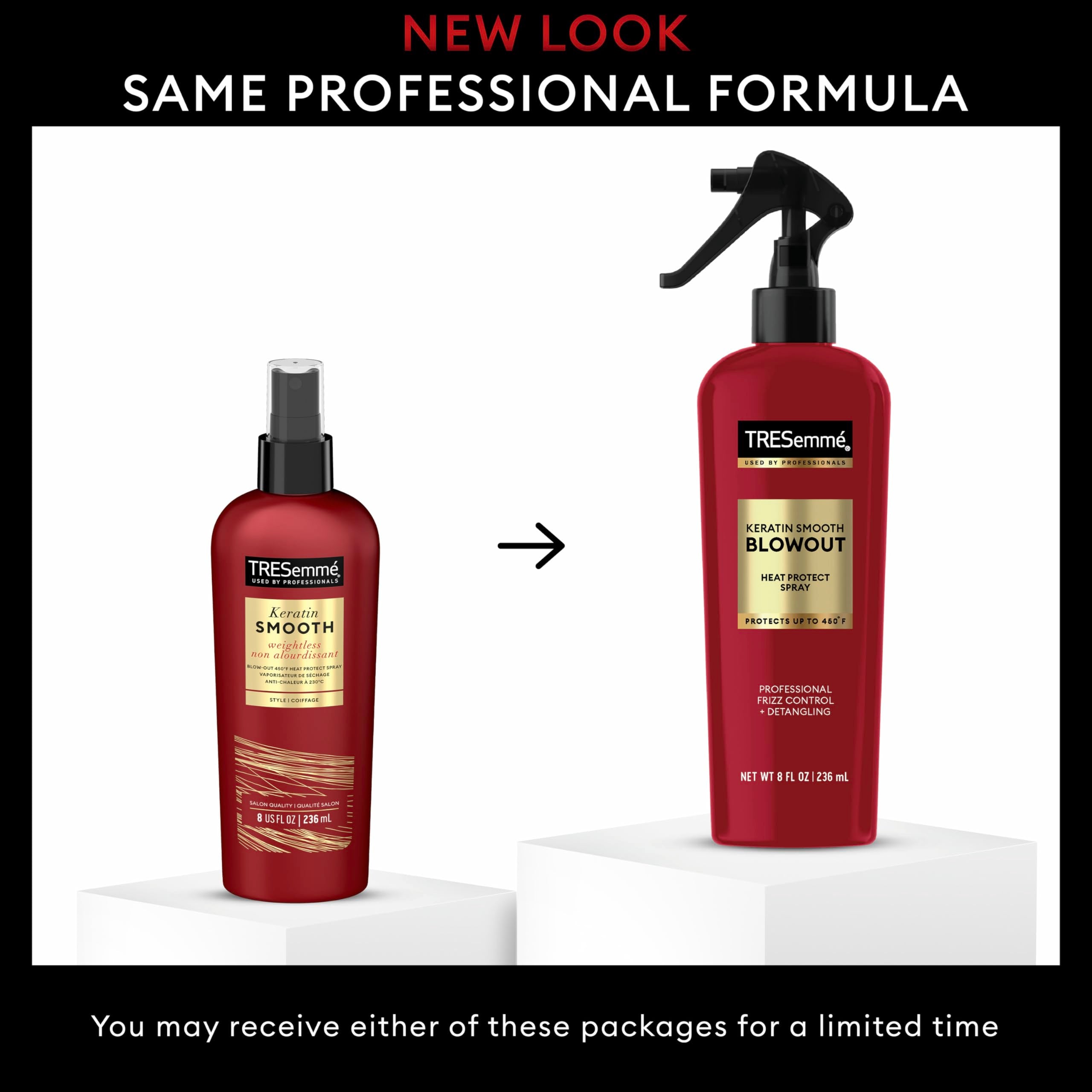 TRESemmé Expert Selection keratina suave y aceite de marula aportan brillo