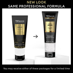 Gel de TRESemmé Brillo suave sin crujido para peinados diarios.