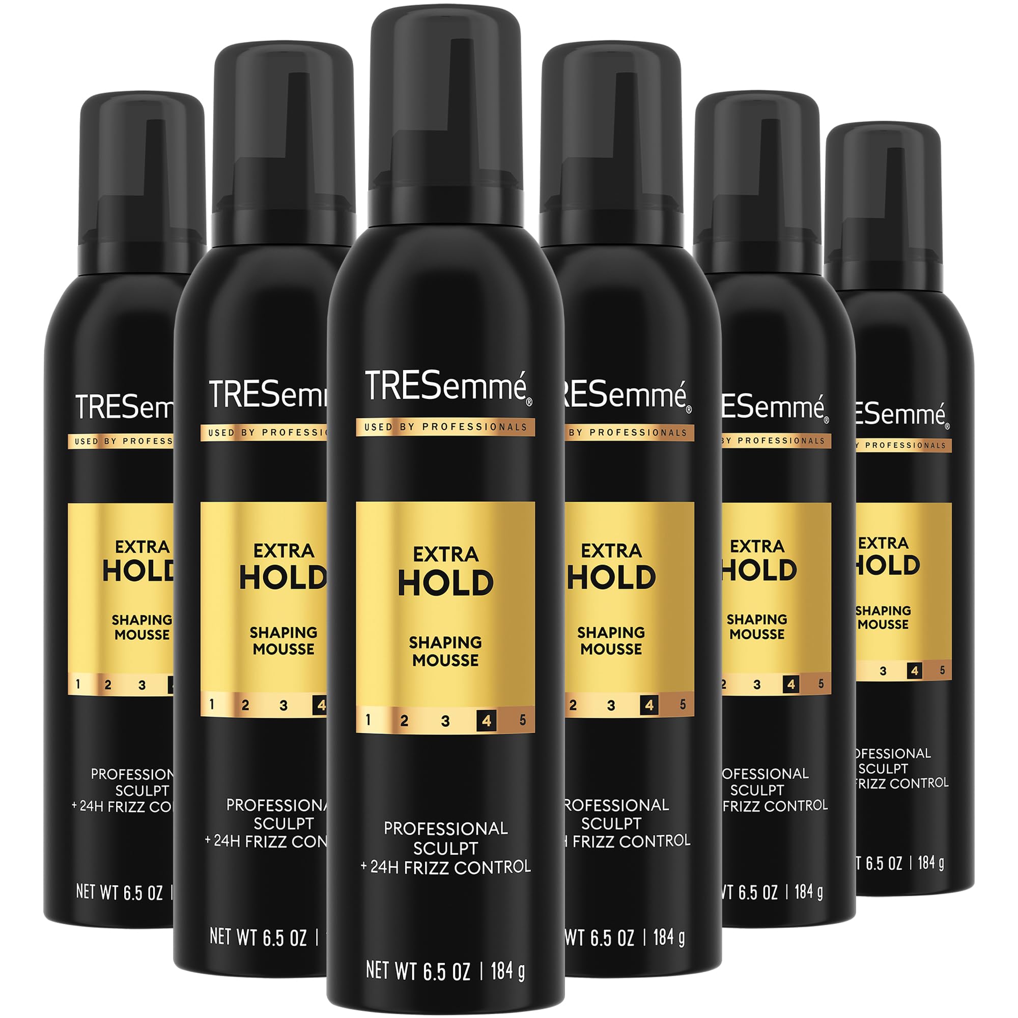 Mousse de modelado extra fuerte de TRESemmé para estilos duraderos sin crujido