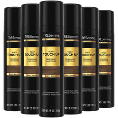 TRESemmé Retoque de Raíz Marrón Claro: spray eficiente para cubrir raíces visibles en segundos.