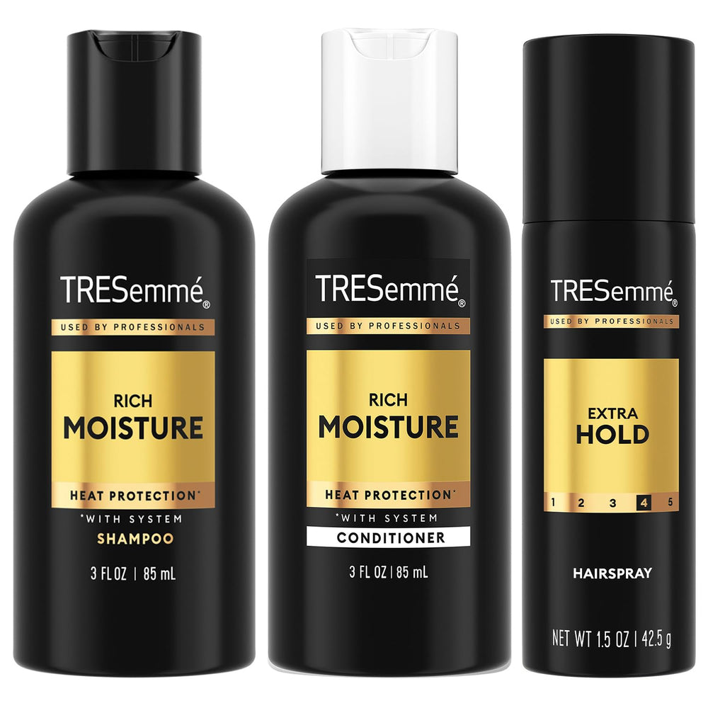 TRESemmé Rich Moisture Shampoo bottle for soft, hydrated hair