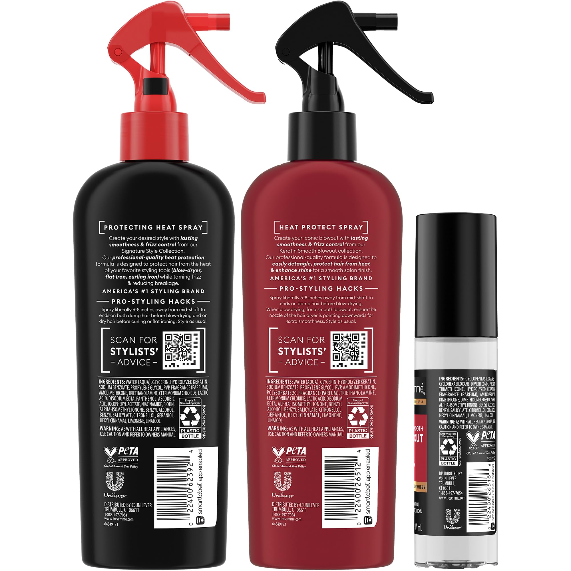 TRESemmé Sérum Silk: brillance naturelle et douceur.