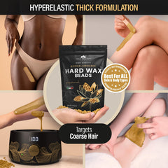 Depilación bikini brasileño con cera dura de Tress Wellness