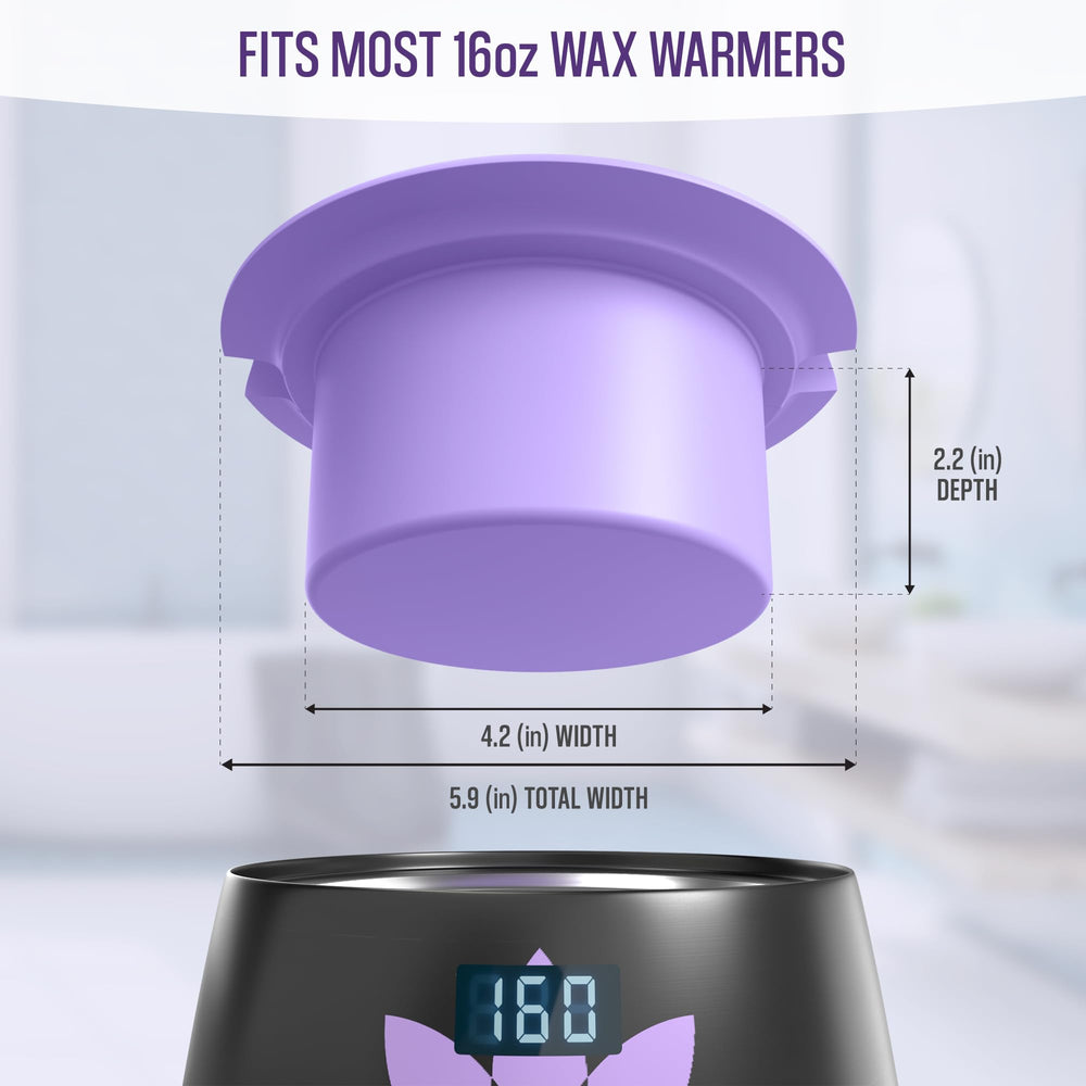 Forro de silicona anti derrame de Tress Wellness evita goteos