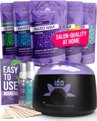 Tress Wellness calentador de cera digital para depilación en casa