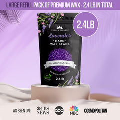 Kit de depilación Tress Wellness con cera Lavanda para uso doméstico