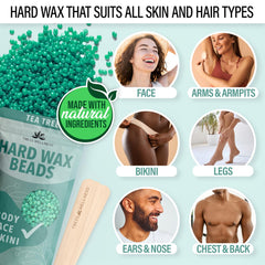 Tress Wellness: palitos grandes y pequeños para depilación precisa.