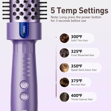 Tresses Touch con ion negativo para suavizar mechones y reducir frizz