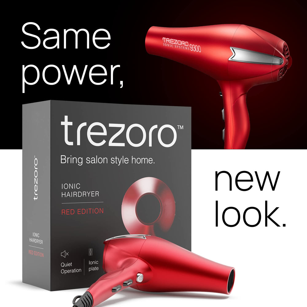 TREZORO secador profesional con difusor seguro para secado uniforme.