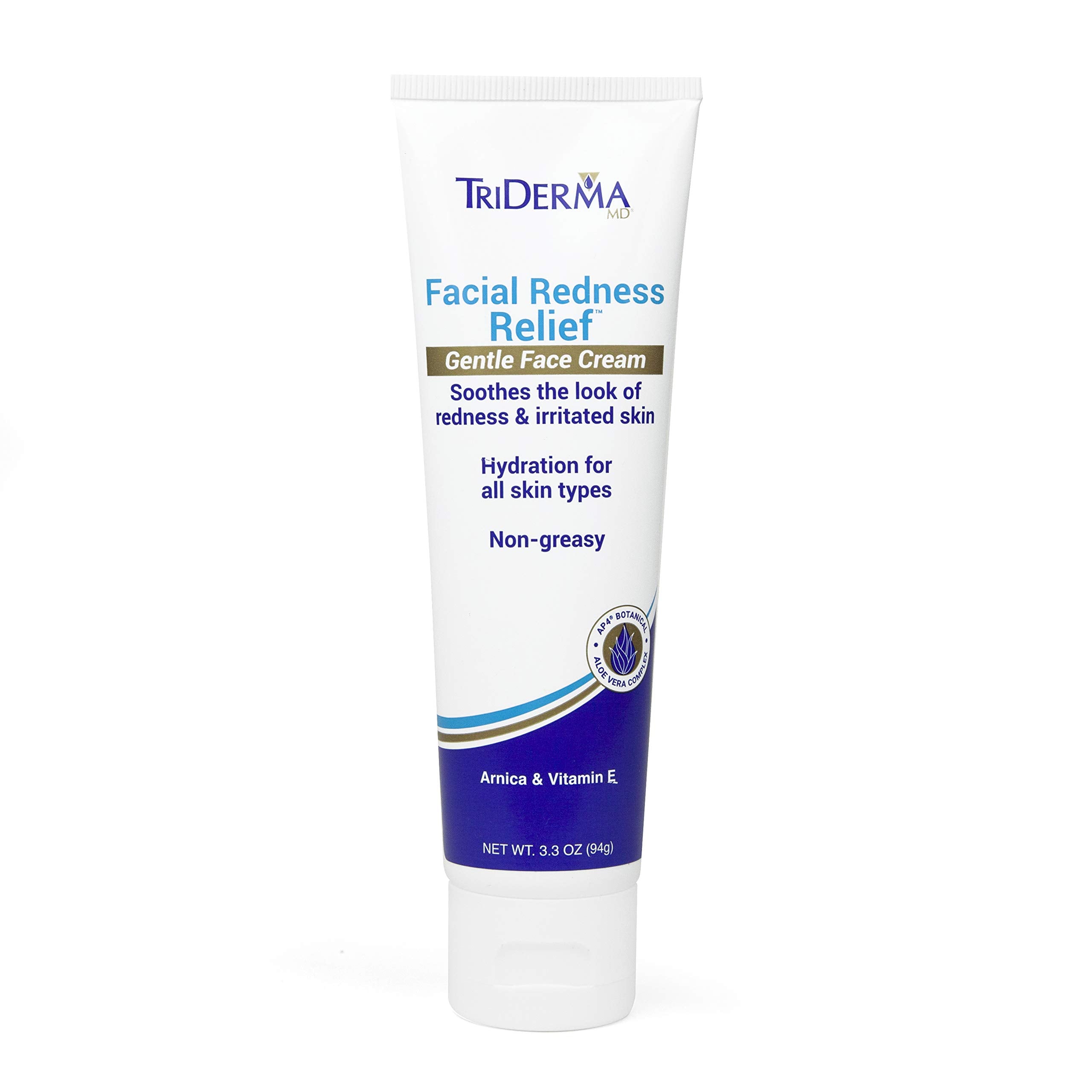 TriDerma crema alivio enrojecimiento aplicación diaria para piel equilibrada