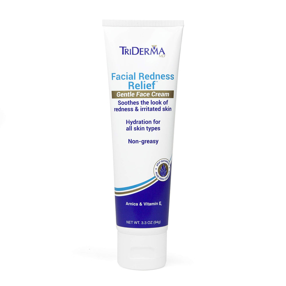 TriDerma crema alivio enrojecimiento aplicación diaria para piel equilibrada