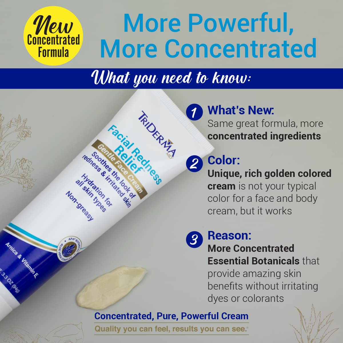 TriDerma crema alivio enrojecimiento tono más uniforme