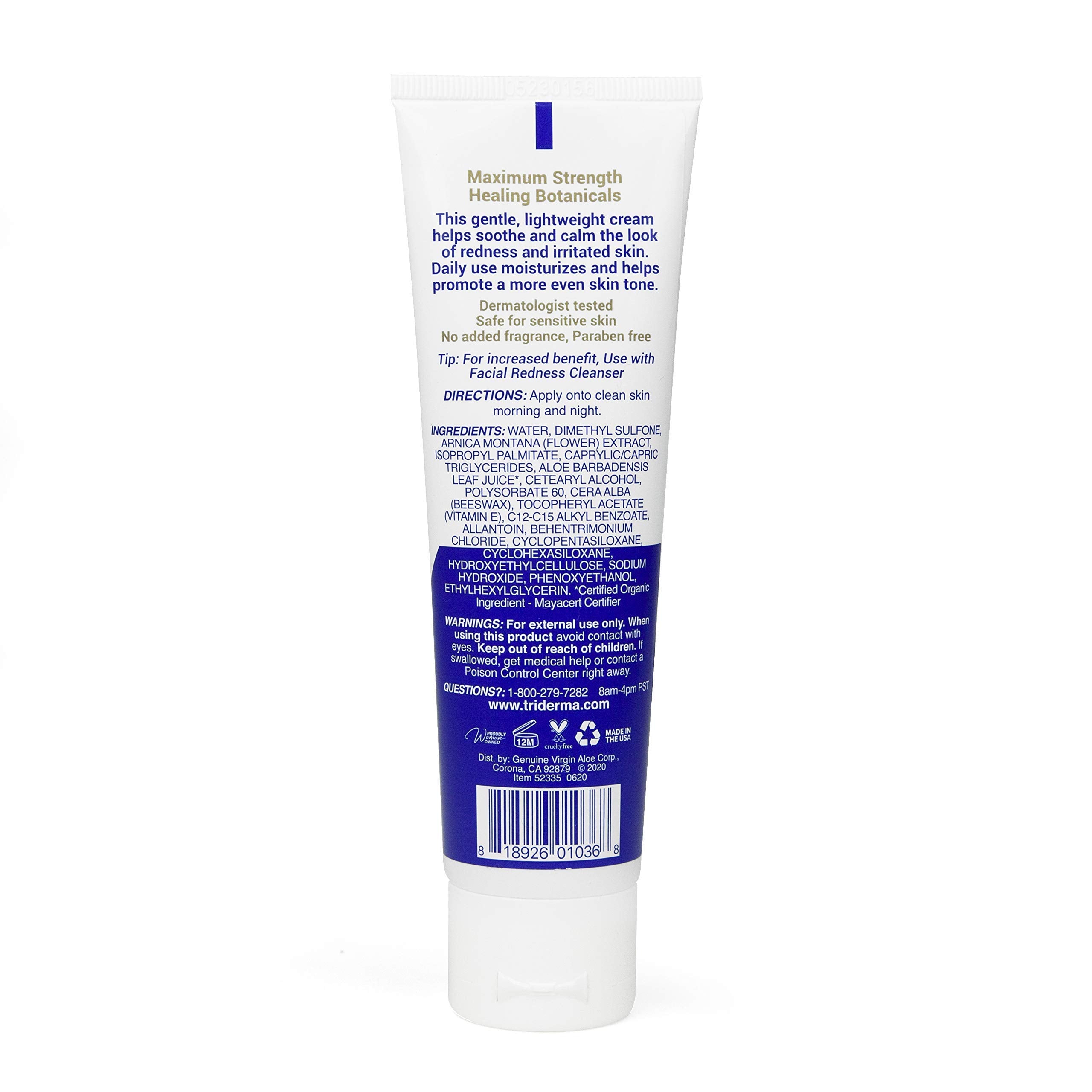 TriDerma crema sin fragancia apta para piel sensible