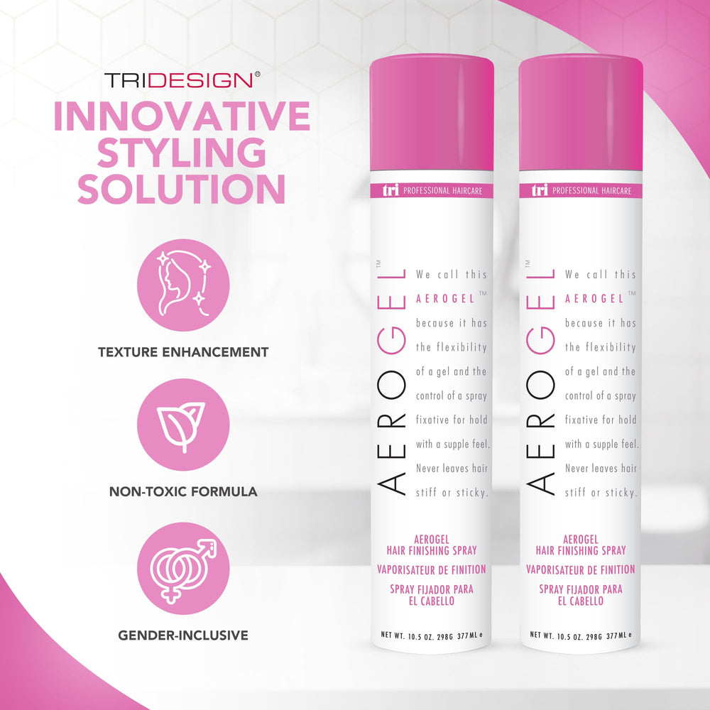 TRIDESIGN Aerogel brillo diario para cabello ligero y saludable