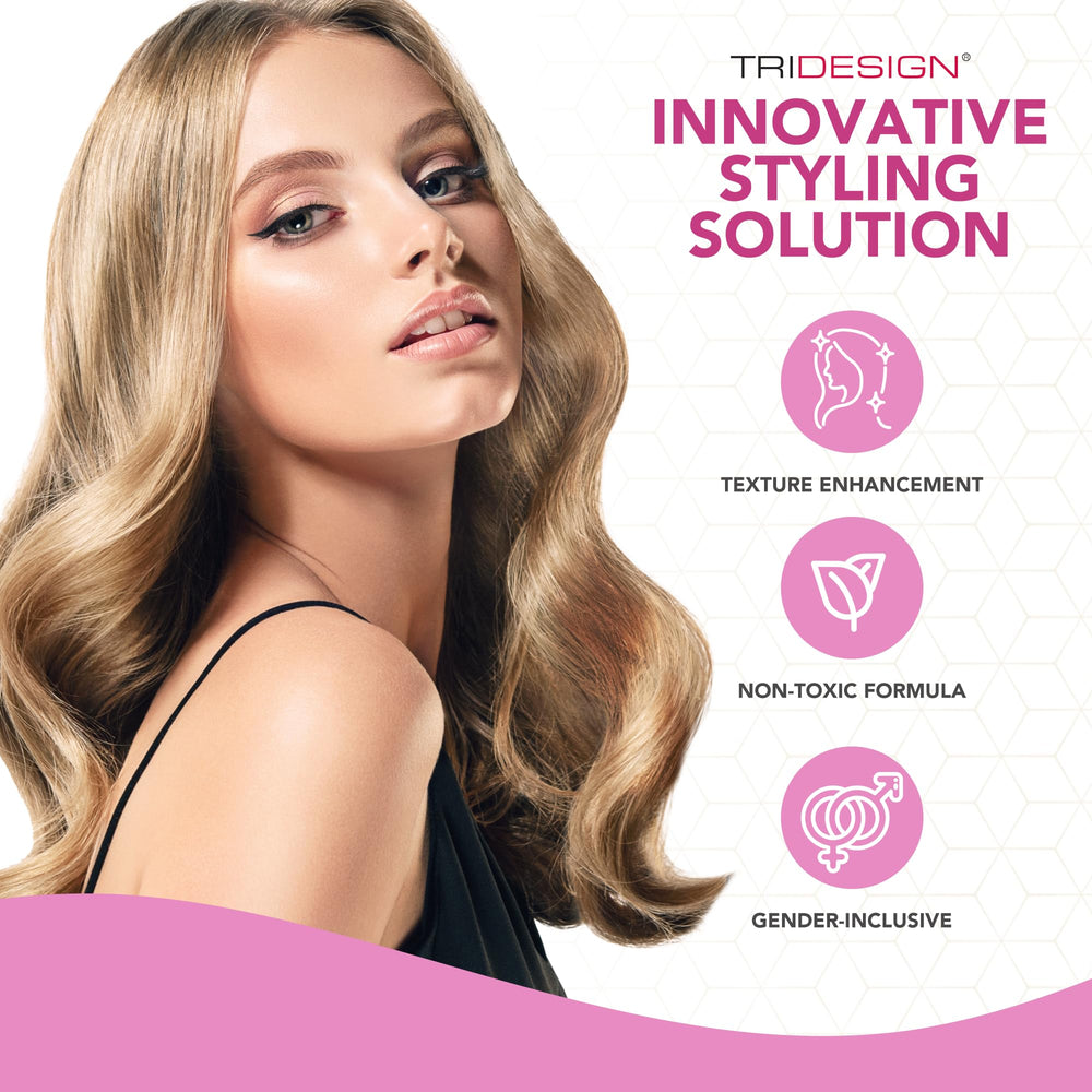 TRI Design Aerogel convient à tous les types de cheveux.