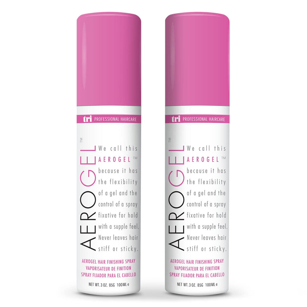 TRIDESIGN Aerogel envase-3onzas fijador fuerte y ligero para todo tipo de cabello.