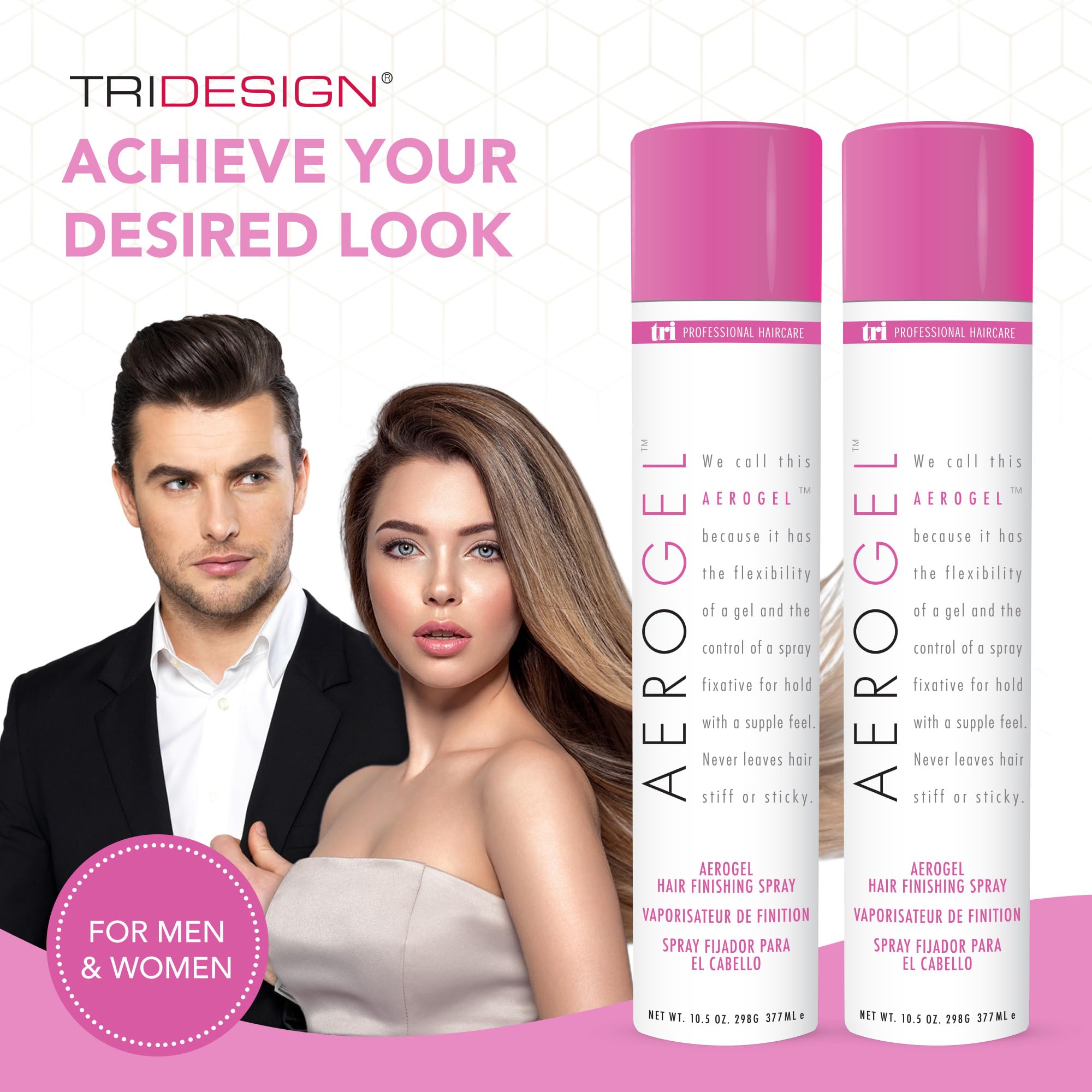 TRIDESIGN Aerogel Paquete doble listo para viajar y usar