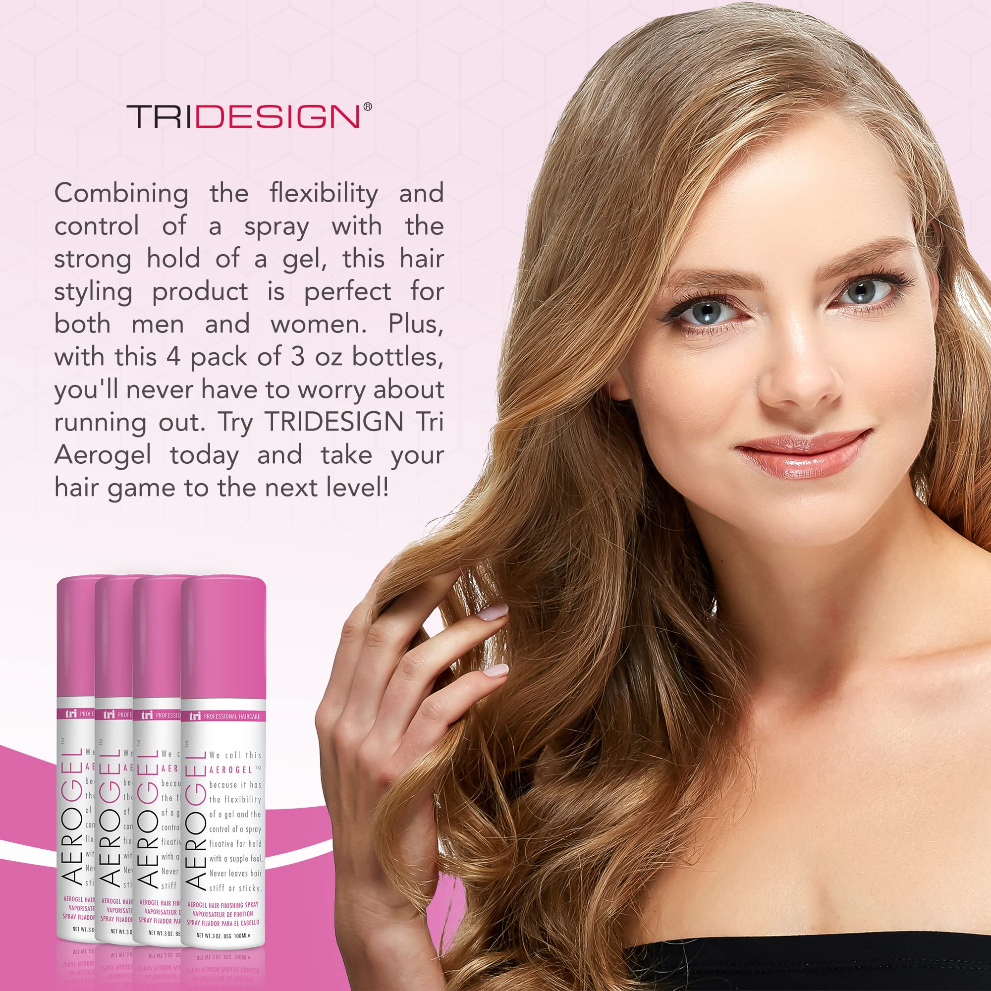 TRI Design Aerogel: pelo brillo volumen para aspecto saludable