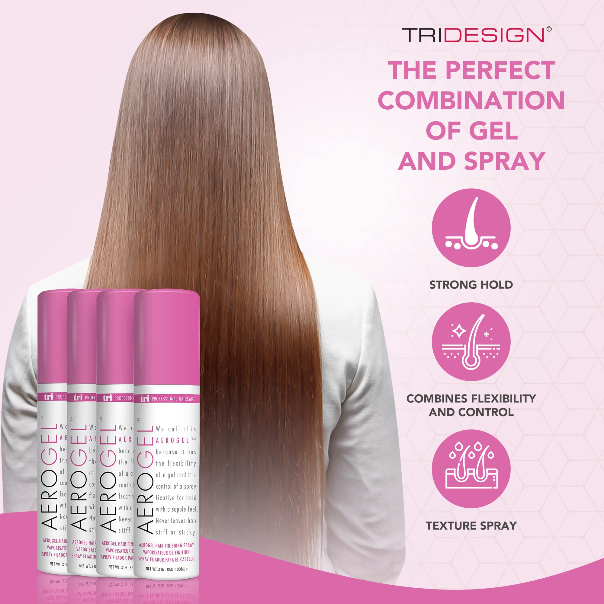 TRI Design Aerogel: pelo control flexible para definición sin rigidez